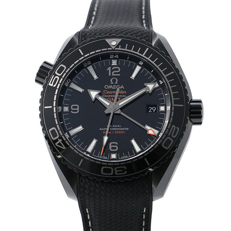 オメガ シーマスター プラネットオーシャン 600M コーアクシャル 215.92.46.22.01.001 OMEGA 腕時計 黒文字盤