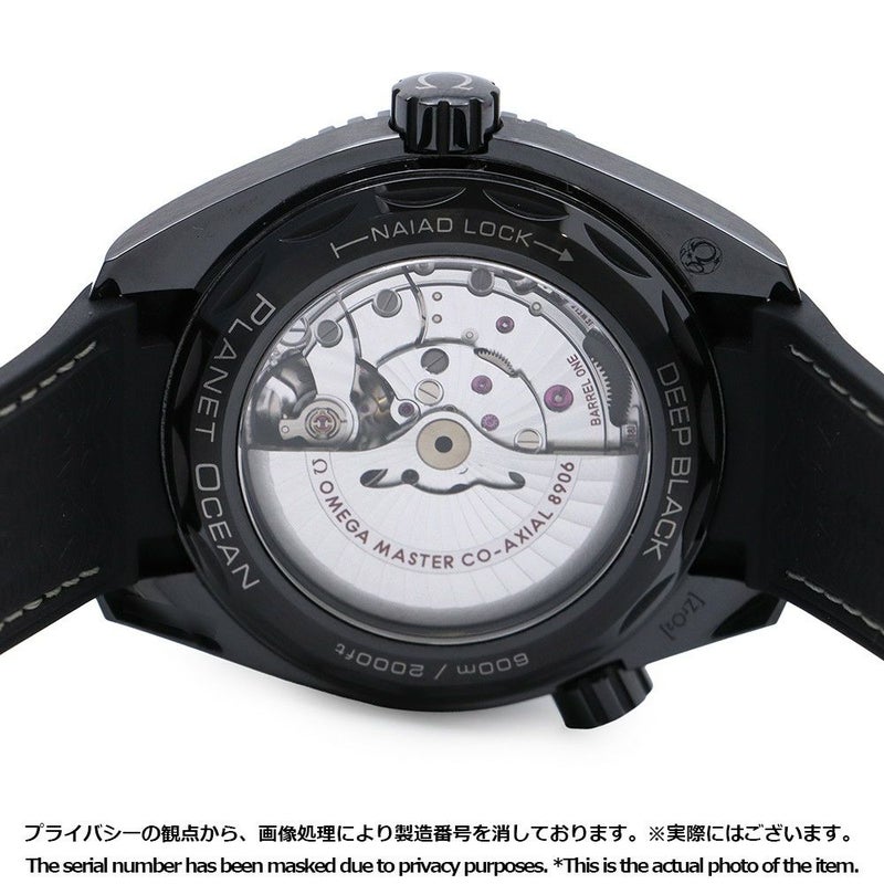 オメガ シーマスター プラネットオーシャン 600M コーアクシャル 215.92.46.22.01.001 OMEGA 腕時計 黒文字盤
