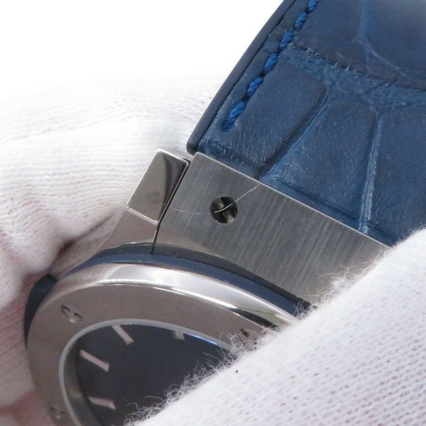 ウブロ クラシックフュージョン チタニウム ブルー 511.NX.7170.LR HUBLOT 腕時計 ブルー文字盤