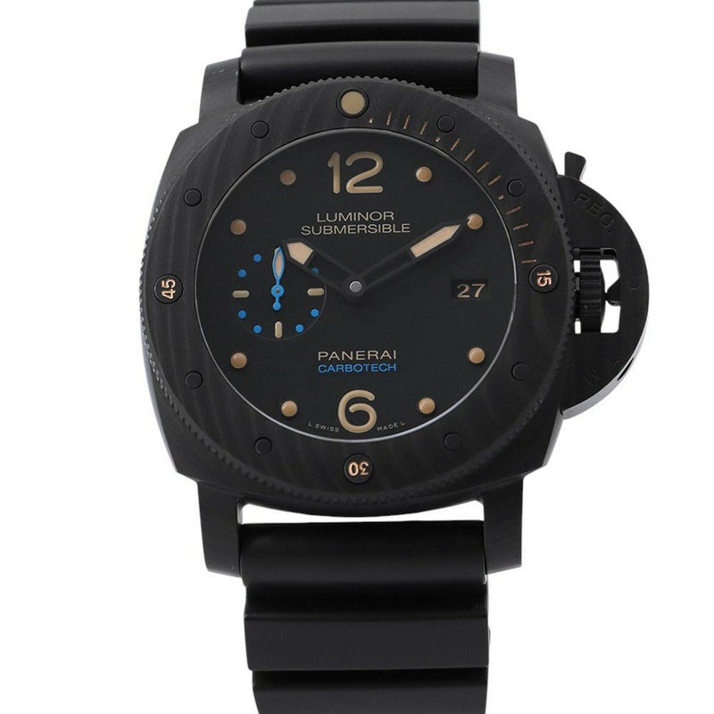 パネライ ルミノール サブマーシブル 1950 カーボテック 3デイズ PAM00616 PANERAI 腕時計 黒文字盤