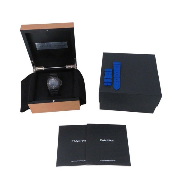 パネライ ルミノール サブマーシブル 1950 カーボテック 3デイズ PAM00616 PANERAI 腕時計 黒文字盤