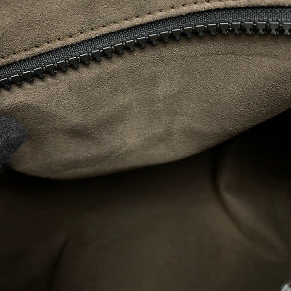 グッチ ショルダーバッグ GGスプリーム/レザー 406367 GUCCI メッセンジャーバッグ 黒