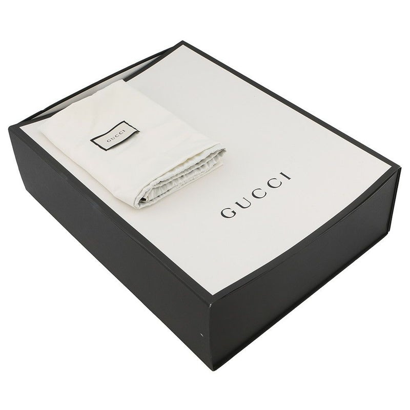 グッチ ショルダーバッグ GGスプリーム/レザー 406367 GUCCI メッセンジャーバッグ 黒