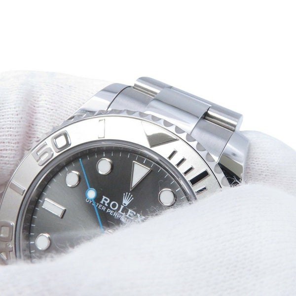 ロレックス ヨットマスター ダークロジウム SSランダムシリアル ルーレット 268622 ROLEX 腕時計 スレート文字盤