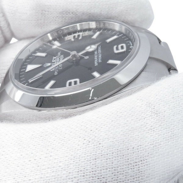 ロレックス エクスプローラー1 ランダムシリアル ルーレット 124270 ROLEX 腕時計 ウォッチ 黒文字盤
