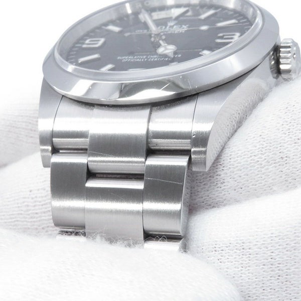 ロレックス エクスプローラー1 ランダムシリアル ルーレット 124270 ROLEX 腕時計 ウォッチ 黒文字盤