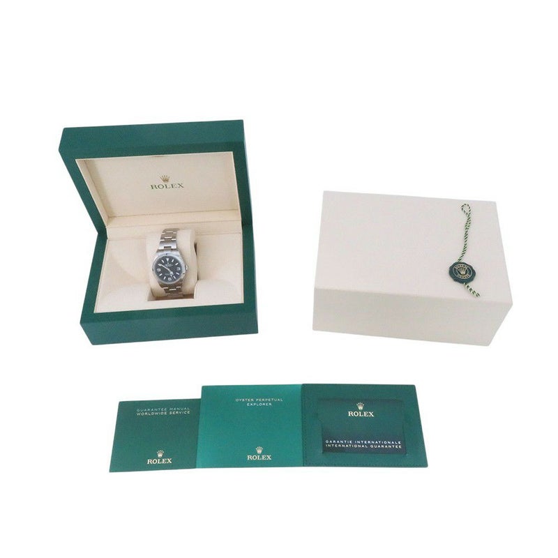 ロレックス エクスプローラー1 ランダムシリアル ルーレット 124270 ROLEX 腕時計 ウォッチ 黒文字盤