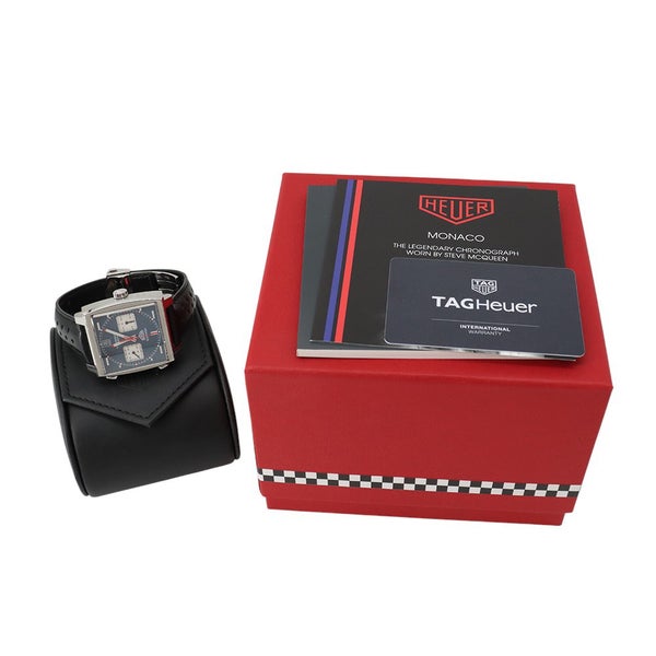 タグホイヤー モナコ クロノグラフ キャリバー11 CAW211P.FC6356 TAGHEUER 腕時計 ブルー文字盤