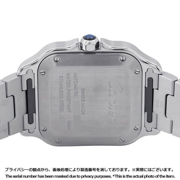 カルティエ サントス ドゥ カルティエ WSSA0061 Cartier 腕時計 スモーキーグリーン文字盤