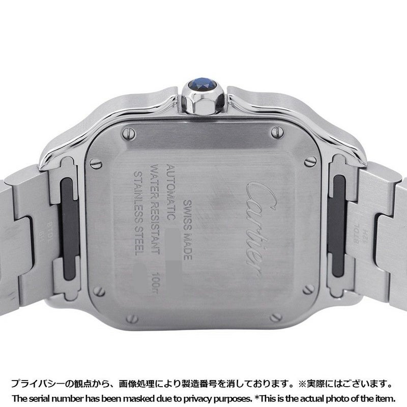 カルティエ サントス ドゥ カルティエ WSSA0061 Cartier 腕時計 スモーキーグリーン文字盤