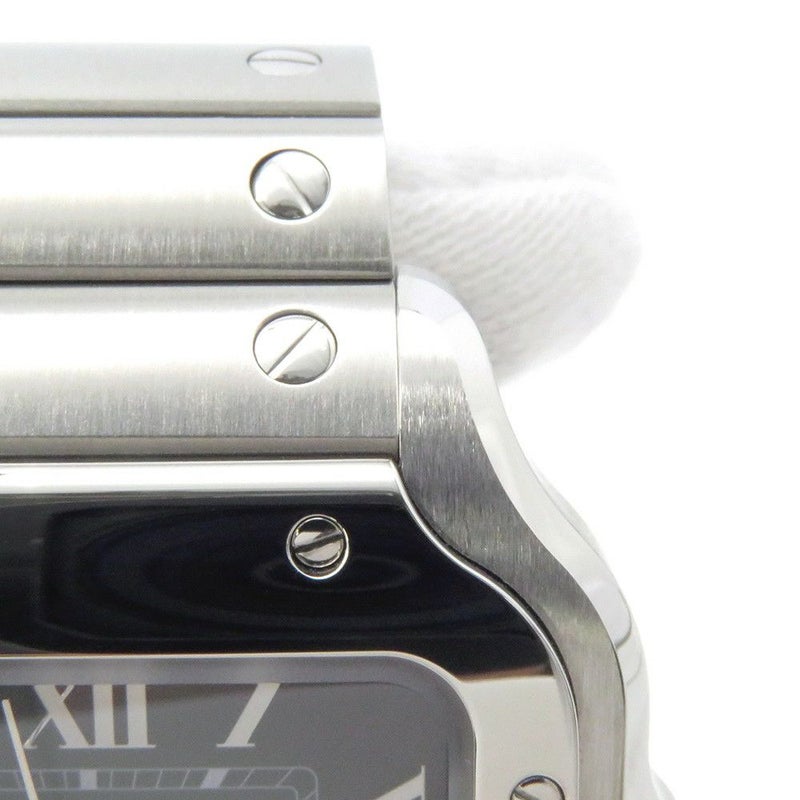 カルティエ サントス ドゥ カルティエ WSSA0061 Cartier 腕時計 スモーキーグリーン文字盤