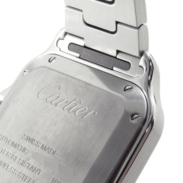 カルティエ サントス ドゥ カルティエ WSSA0061 Cartier 腕時計 スモーキーグリーン文字盤