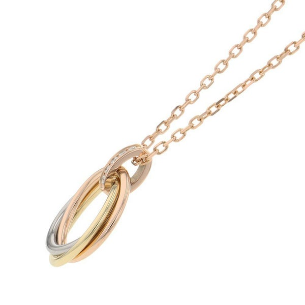 カルティエ ネックレス トリニティ ダイヤモンド 5P K18PG/K18YG/K18WG B7058700 Cartier ペンダント
