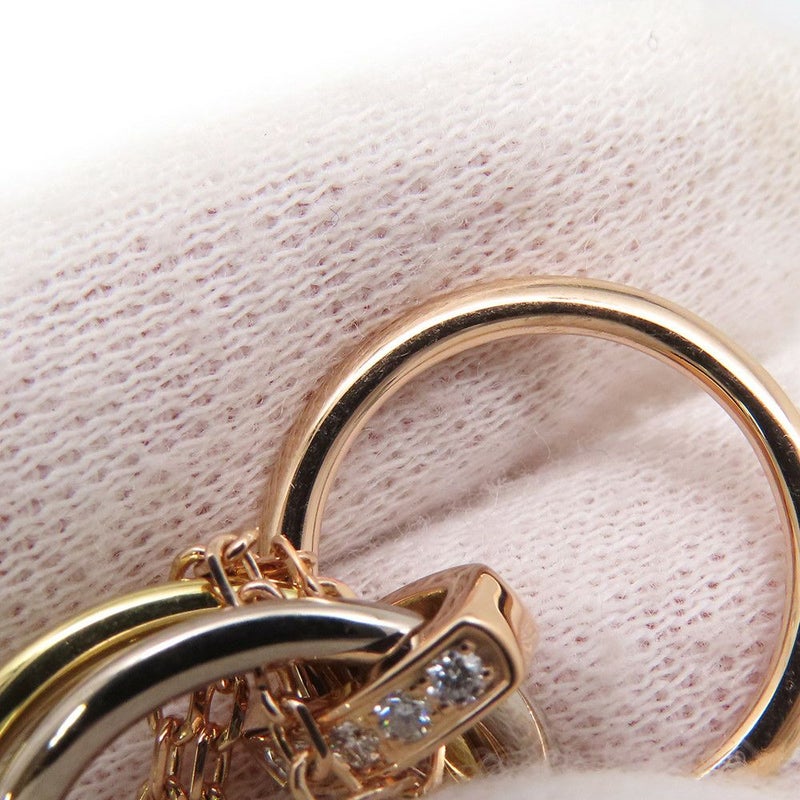 カルティエ ネックレス トリニティ ダイヤモンド 5P K18PG/K18YG/K18WG B7058700 Cartier ペンダント
