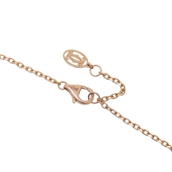 カルティエ ブレスレット ダムール ダイヤモンド 1P 0.13ct K18PGピンクゴールド B6063017 Cartier