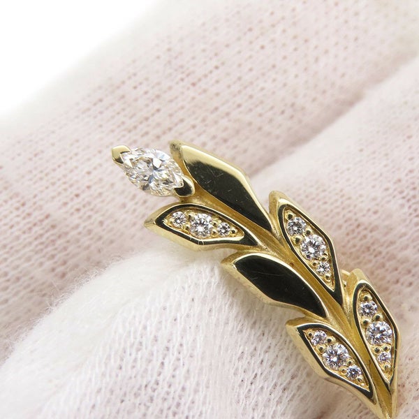 ティファニー ピアス ビクトリア ヴァイン クライマー ピアス ダイヤモンド 計0.33ct K18YGイエローゴールド Tiffany&Co.