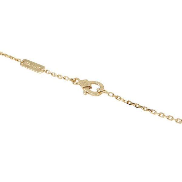 ヴァンクリーフ&アーペル ネックレス ヴィンテージ アルハンブラ ペンダント ギヨシェ K18YGイエローゴールド VCARP4KL00