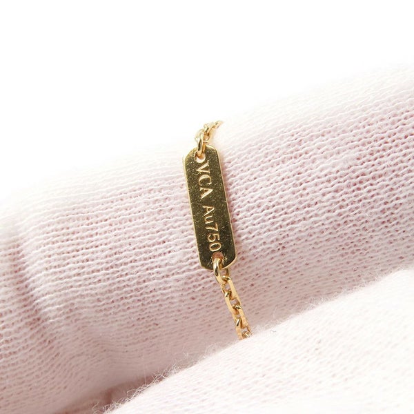 ヴァンクリーフ&アーペル ネックレス ヴィンテージ アルハンブラ ペンダント ギヨシェ K18YGイエローゴールド VCARP4KL00