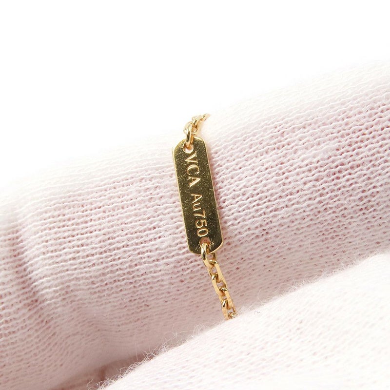 ヴァンクリーフ&アーペル ネックレス ヴィンテージ アルハンブラ ペンダント ギヨシェ K18YGイエローゴールド VCARP4KL00