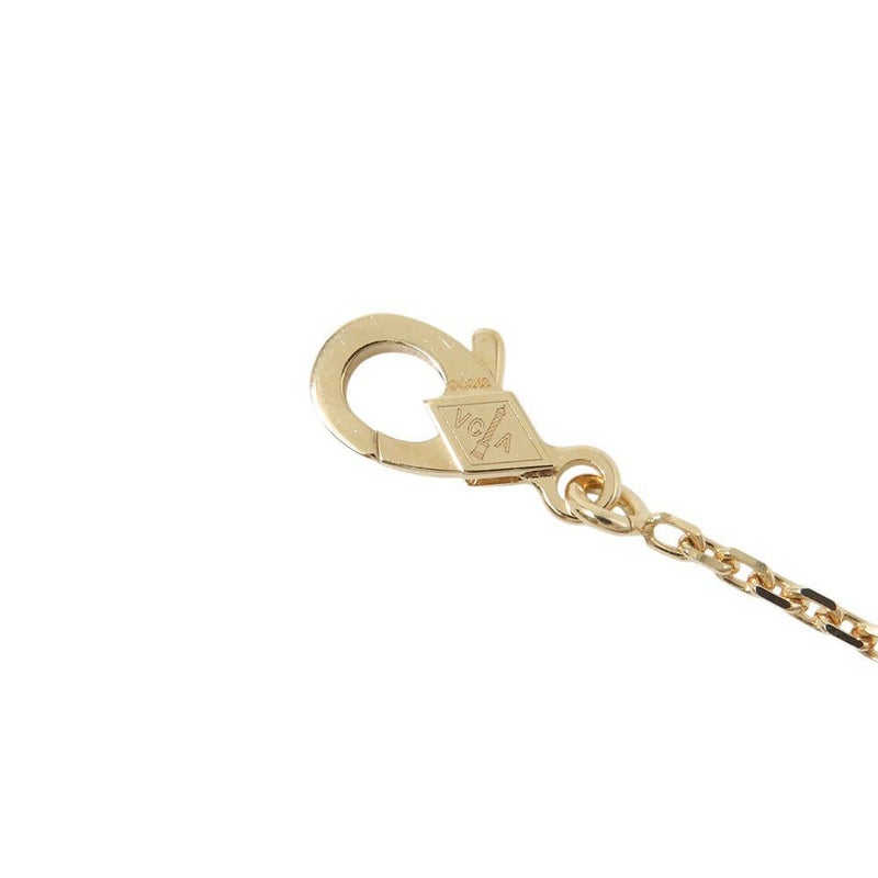 ヴァンクリーフ&アーペル ネックレス ヴィンテージ アルハンブラ ペンダント ギヨシェ K18YGイエローゴールド VCARP4KL00