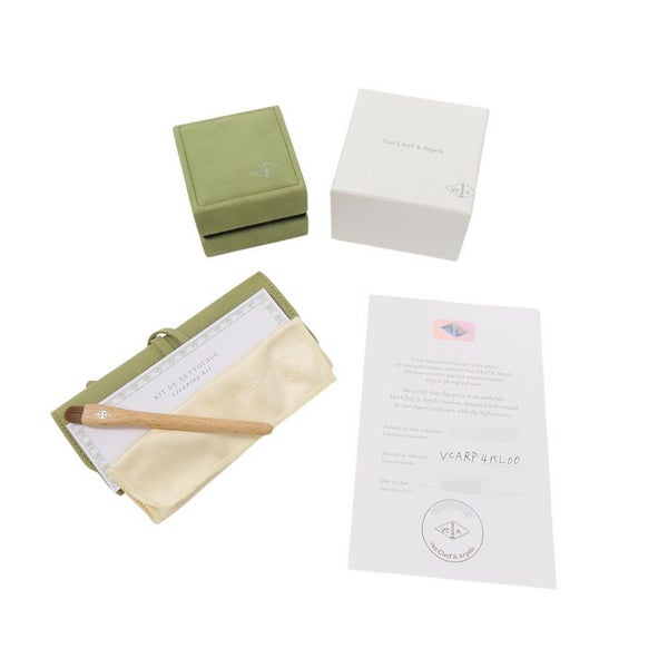 ヴァンクリーフ&アーペル ネックレス ヴィンテージ アルハンブラ ペンダント ギヨシェ K18YGイエローゴールド VCARP4KL00