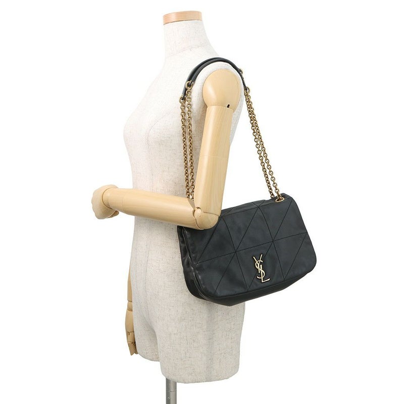 サンローランパリ チェーンショルダーバッグ ジェイミー 4.3 スモール 763475 SAINT LAURENT PARIS 2way 黒