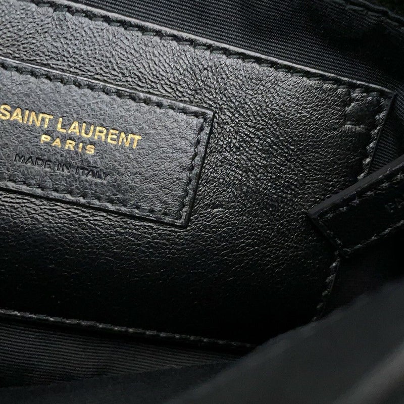 サンローランパリ チェーンショルダーバッグ ジェイミー 4.3 スモール 763475 SAINT LAURENT PARIS 2way 黒