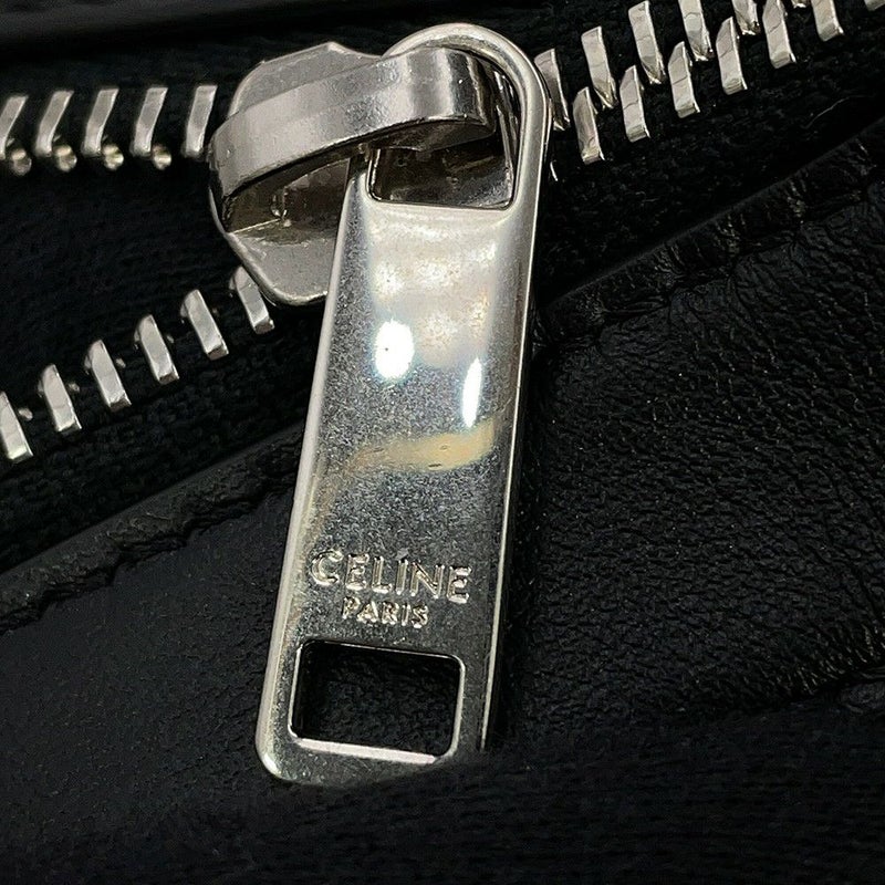 セリーヌ ショルダーバッグ ロゴ エトワール 星型 スムースカーフレザー 198763 CELINE 黒