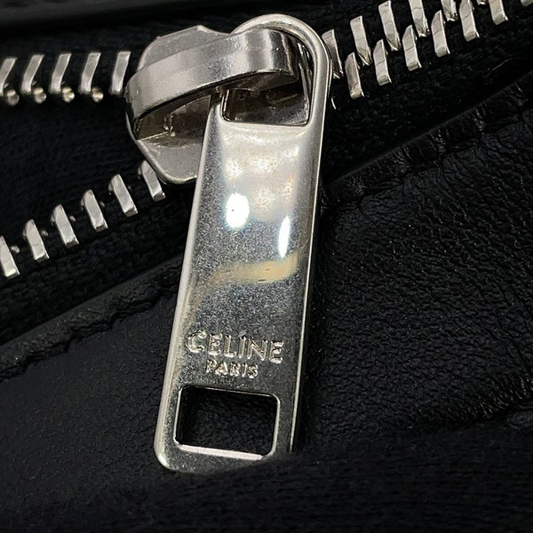 セリーヌ ショルダーバッグ ロゴ エトワール 星型 スムースカーフレザー 198763 CELINE 黒