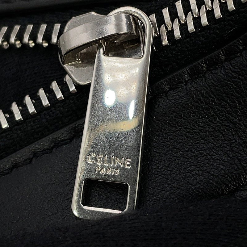 セリーヌ ショルダーバッグ ロゴ エトワール 星型 スムースカーフレザー 198763 CELINE 黒