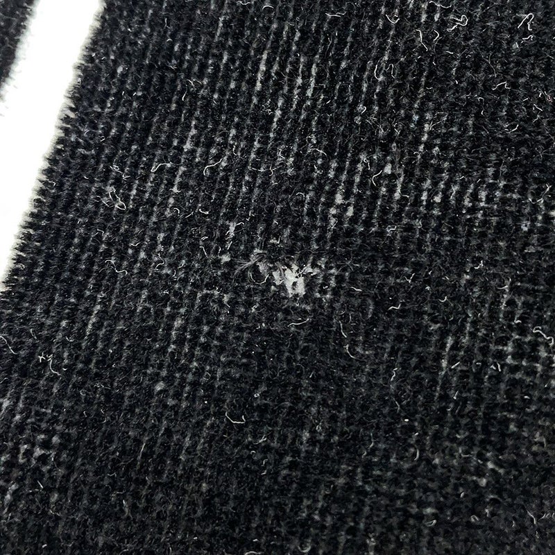 サンローランパリ トートバッグ リヴ・ゴーシュ RIVE GAUCHE タオルトート 735067 SAINT LAURENT PARIS 黒 白