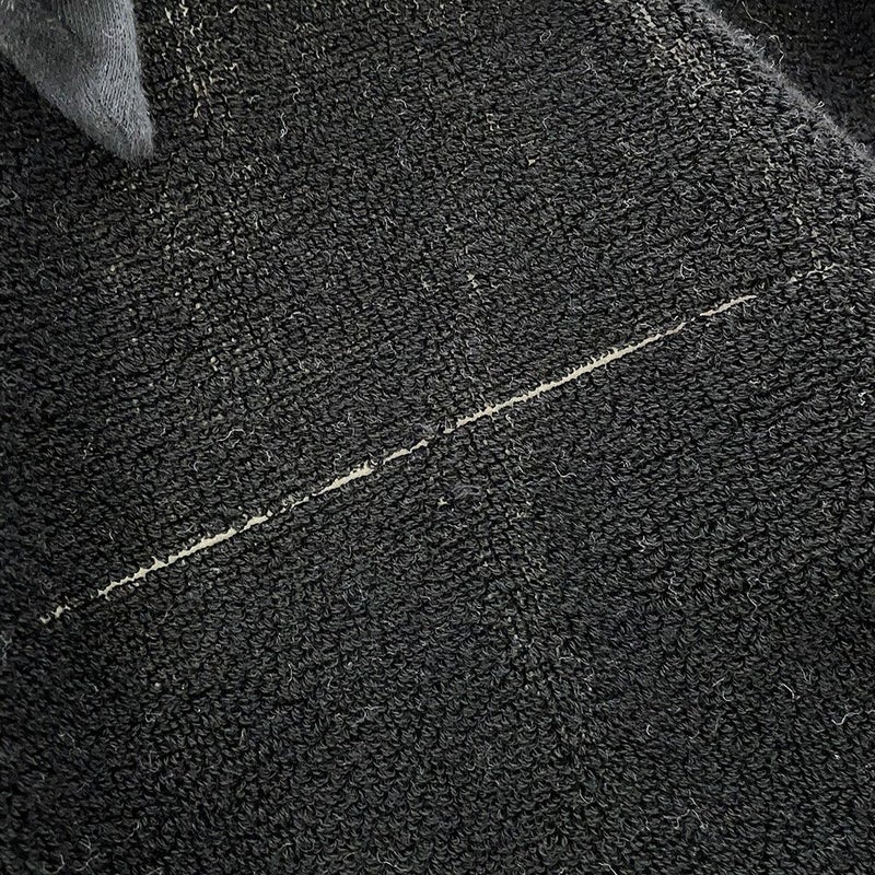 サンローランパリ トートバッグ リヴ・ゴーシュ RIVE GAUCHE タオルトート 735067 SAINT LAURENT PARIS 黒 白