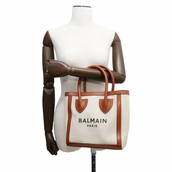 バルマン ハンドバッグ キャンバス VN0FA640 BALMAIN 2wayショルダーバッグ トートバッグ