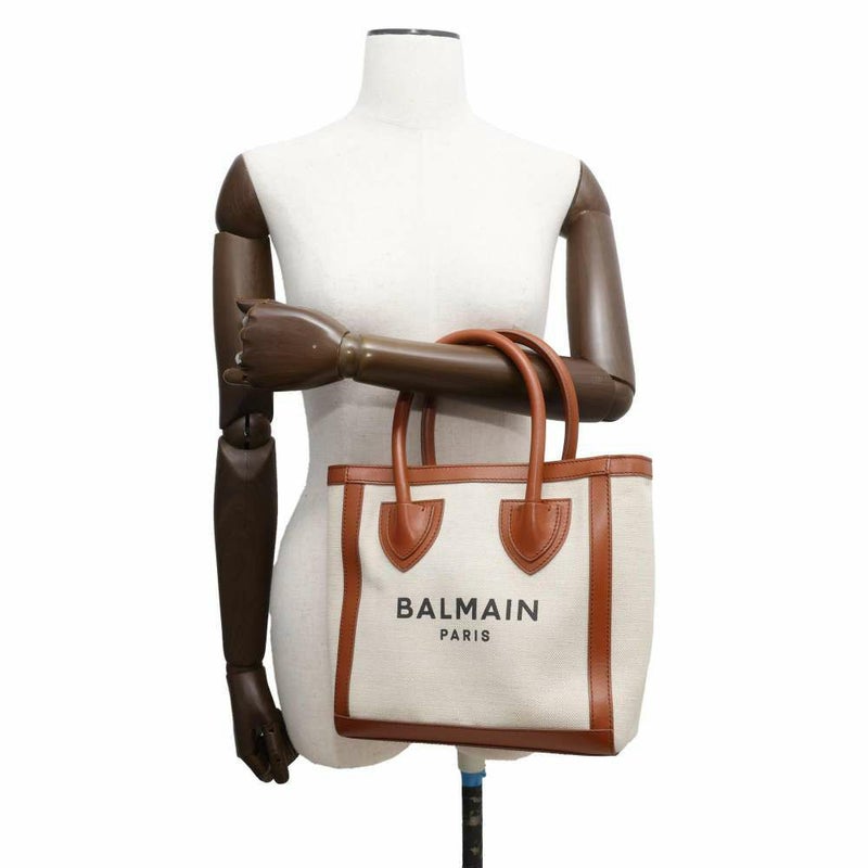 バルマン ハンドバッグ キャンバス VN0FA640 BALMAIN 2wayショルダーバッグ トートバッグ
