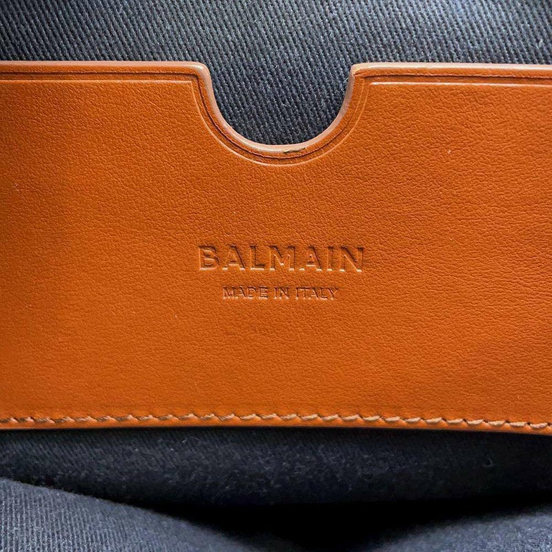 バルマン ハンドバッグ キャンバス VN0FA640 BALMAIN 2wayショルダーバッグ トートバッグ