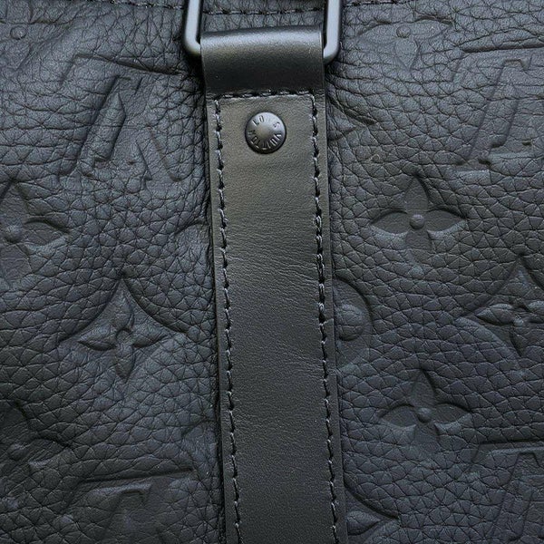 ルイヴィトン ハンドバッグ モノグラム・トリヨン キーポル・バンドリエール35 M22765 2wayショルダー ブラック 黒