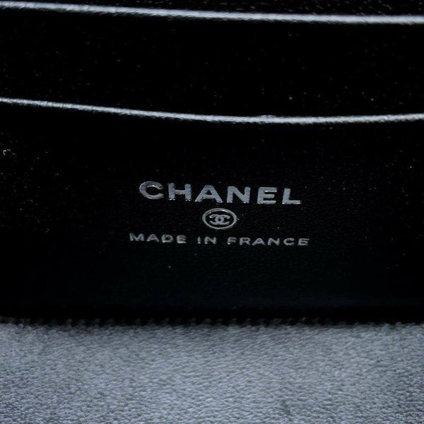 シャネル チェーンショルダーバッグ マトラッセ ココマーク ヴァニティケース ラムスキン AP2199 CHANEL バニティ 黒