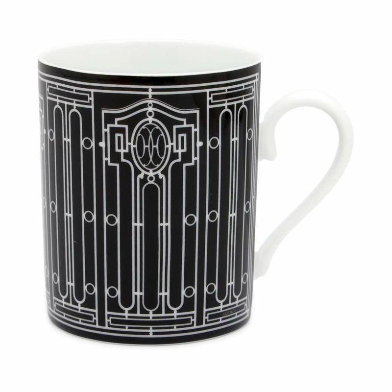 エルメス マグカップ Hデコ アッシュデコ 300ml HERMES 食器 ギフト 白 黒