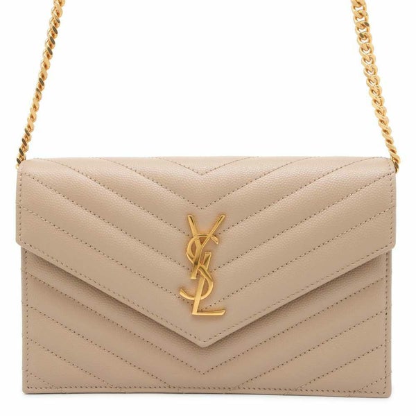 サンローランパリ チェーンウォレット カサンドラ エンベロープ レザー 742920 SAINT LAURENT PARIS 財布