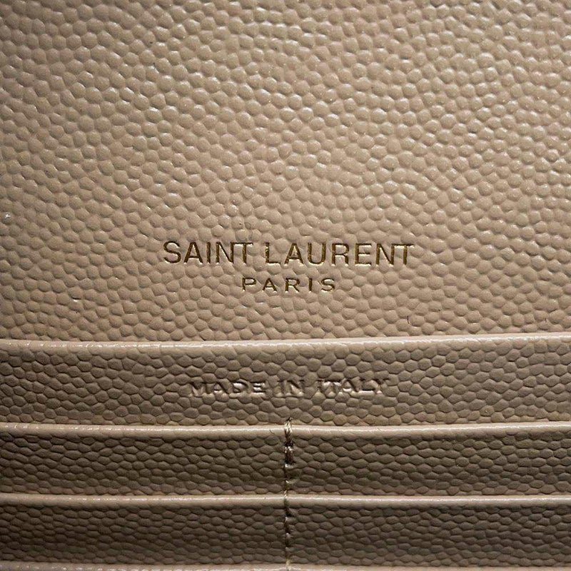 サンローランパリ チェーンウォレット カサンドラ エンベロープ レザー 742920 SAINT LAURENT PARIS 財布