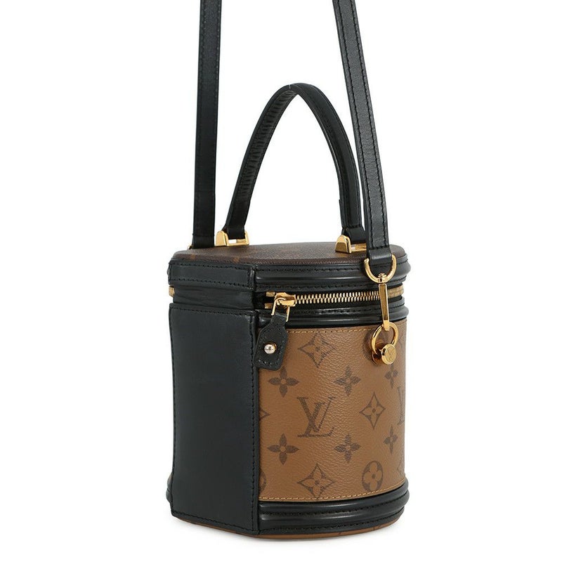 ルイヴィトン ハンドバッグ モノグラム・リバース カンヌ M43986 LOUIS VUITTON ヴィトン 2way ショルダー バニティバッグ