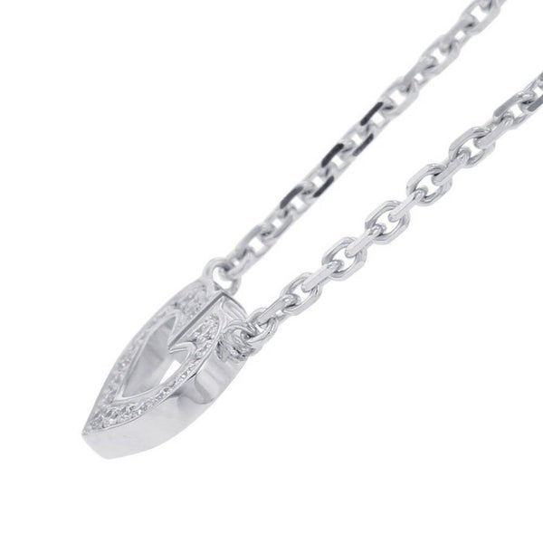 カルティエ ネックレス Cハート ネックレス ダイヤモンド K18WGホワイトゴールド B7008300 Cartier ペンダント