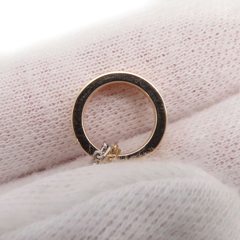 カルティエ ネックレス LOVE ネックレス ダイヤモンド 6P 計0.01ct K18PG/K18WG B7219700 ラブサークル スリーフープ ペンダント