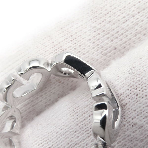 カルティエ リング Cハート リング ダイヤモンド K18WGホワイトゴールド サイズ51 B4041500 Cartier 指輪