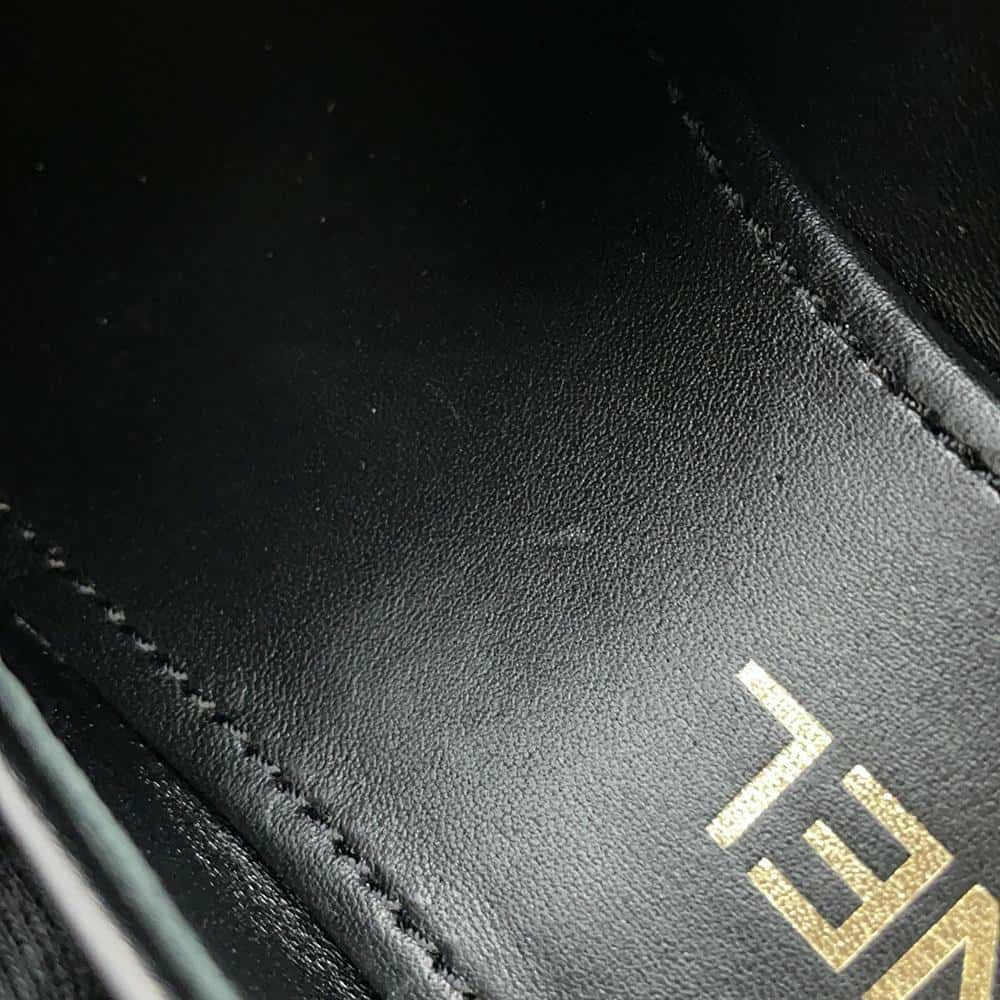 シャネル ローファー ココマーク チェーン レザー レディースサイズ36