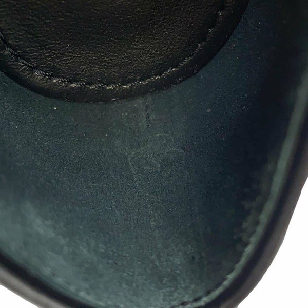 シャネル ローファー ココマーク チェーン レザー レディースサイズ36 1/2C G35067 CHANEL 靴 黒