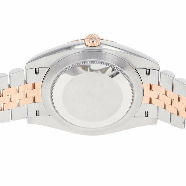 ロレックス デイトジャスト41 SS/K18PG 126331G ROLEX 腕時計 チョコレート文字盤 10PD
