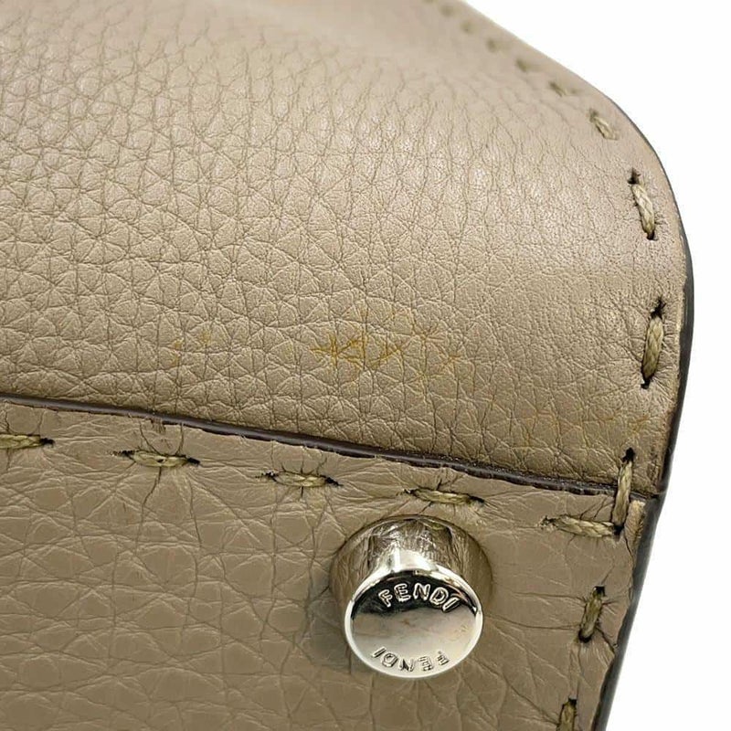 フェンディ ハンドバッグ ピーカブー レギュラー セレリア パイソン 8BN290 FENDI 2wayショルダーバッグ