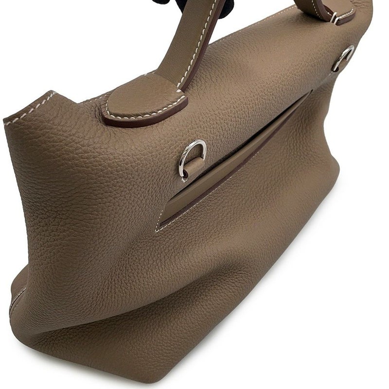 エルメス 24/24 29 サック ヴァンキャトル エトゥープ/シルバー金具 トゴ/スイフト K刻印 2wayショルダー