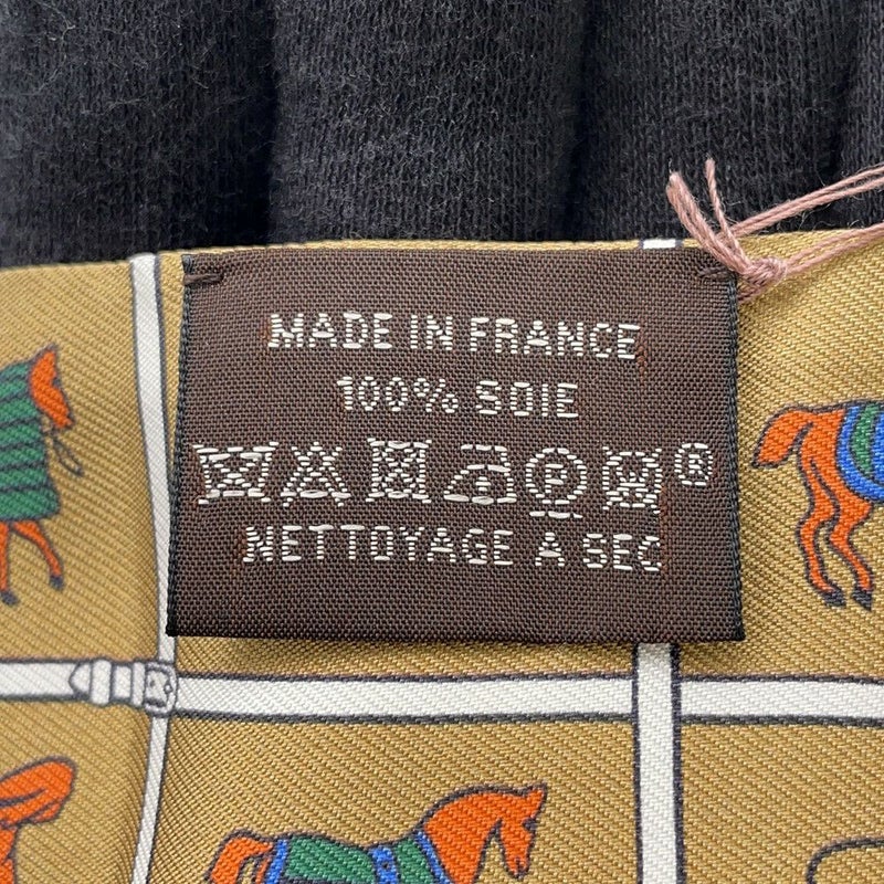 エルメス スカーフ ツイリー 馬着 Couvertures et Tenues de jour HERMES シルクツイル 2022秋冬